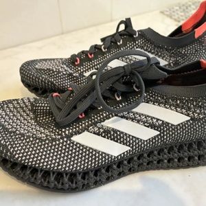 EUC Adidas Women's 4DFWD 2 GX2972 Running Sneakers Size 9 Gray Almost Pink EUC